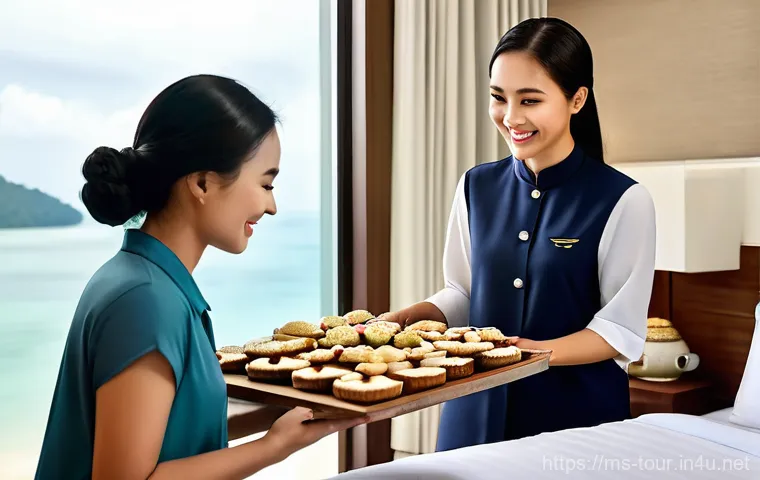 호텔 서비스 마케팅 - **Prompt:** A beautifully designed, spacious hotel lobby in Melaka, Malaysia, exuding warmth and loc... 호텔 서비스 마케팅 - **Prompt:** A beautifully designed, spacious hotel lobby in Melaka, Malaysia, exuding warmth and loc...